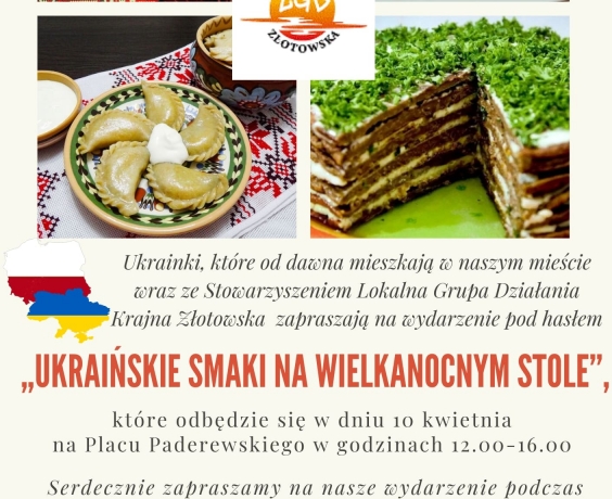 UKRAIŃSKIE SMAKI NA WIELKANOCNYM  STOLE